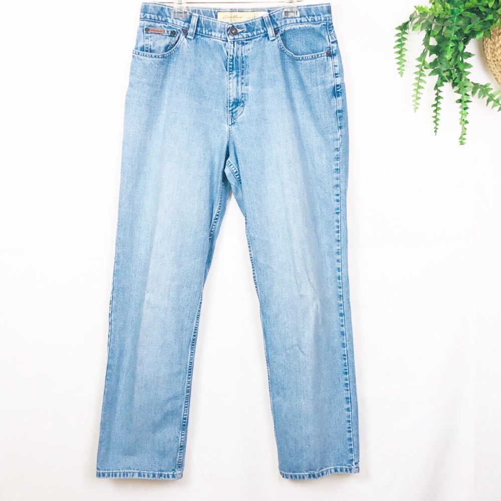 Eddie Bauer High Rise Mom Jeans Plus Size 14